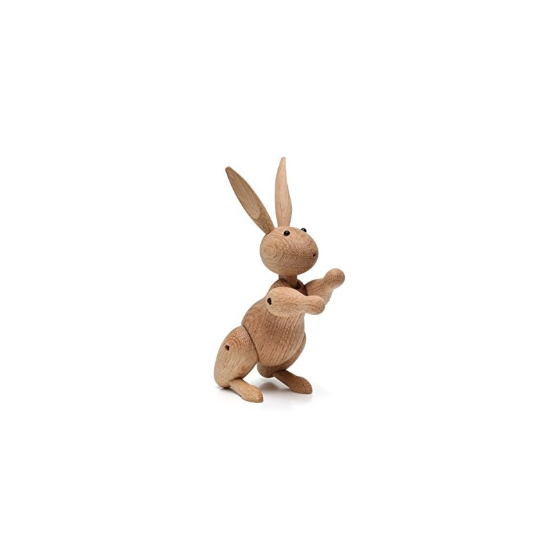 Kay Bojesen Rabbit Figurines 16 cm Wooden Figures Christmas Decoration