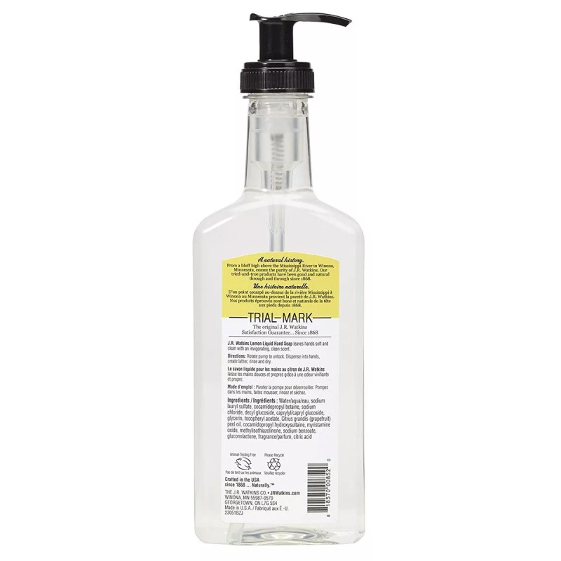 J.r. Watkins J. R. Watkins Jabón De Manos, Gel, 11