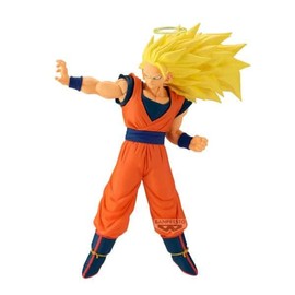 Banpresto Goku Super Saiyan 3 (Vs Majin Buu) Dragon Ball Z - Match Makers, 17 cm, Multicoloured, BP29078P, Ideal for Anime Fans