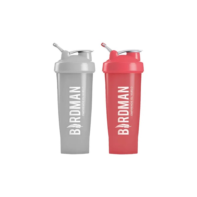 Birdman Kit 2 Vasos Shaker Para Proteína 600ml Bpa Free