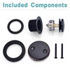 BESTILL Tip-Toe Bathtub Drain Bath Tub Trim Set Conversion Kit,