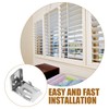 LOLIPPYY Blind Mounting Bracket, Heavy Duty Roller Mounting Hardware, Window
