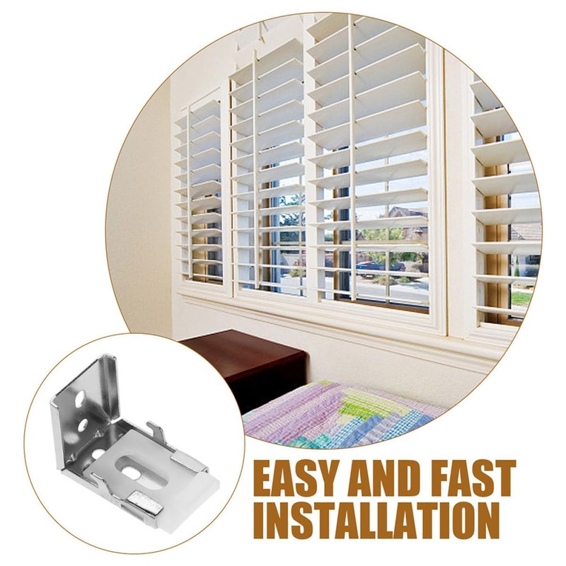 LOLIPPYY Blind Mounting Bracket, Heavy Duty Roller Mounting Hardware, Window