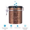1.5L 304 Stainless Steel Airtight Coffee Beans Container Storage Canister