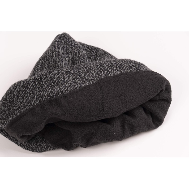Forecast Thermal Hat, Fleece Back Watch, charcoal gray