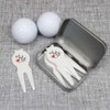 Azeeda 'Best Dad Ever With Red Heart' Golf Divot Tool/Repair