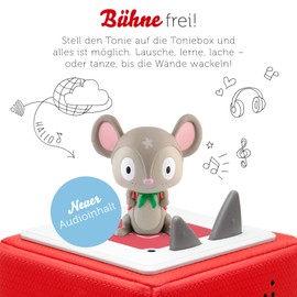 tonies Hearing Figures for Toniebox, Favourite Children's Songs - Travel Songs, Fresh & Modern Interpreted, Children's Songs from 3 Years, Playing Time Approx. 60 Minutes