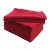 《HT-WR10 Quick Drying Thin Type》Hand Towel Set of 10 Burgundy