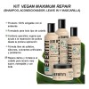 Kit Cuidado Del Cabello Vegan Maximum De Nefertiti 4 Piezas