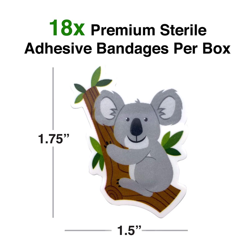 GAMAGO Koala Bandages for Kids & Kidults - Set of