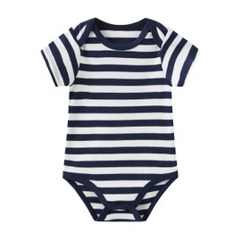 Baby Layette Set Baby Boys' 9-Piece Bodysuits Pants Set Toddler Girl Boy Unisex Baby Gift Sets, Dark Blue, 3-6 Months