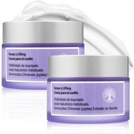 Crema para Cuello Reafirmante, 2Pcs Collagen Firming Cream, Crema para Reafirmar el Cuello, Reduce las Arrugas, Reafirmante Papada, Regalo Perfecto de Cumpleaño