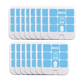 15 Pack Refills Glue Cards for DT3005W Dot Compatible with SH502 Plug-in Indoor Insect Trap Sticky Card Mosquito Trap Replacement Glue Boards Mosquito Killer Glue Pads