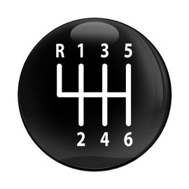 GoBadges - CD0303 Manual Stick - 3" Magnetic Grill Badge/UV Stable & Weather-Proof/Works Grill Badge Holder