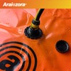 Araiozora Foldable Water Bladder Tank,60 Gal/240L Portable Large Capacity Soft