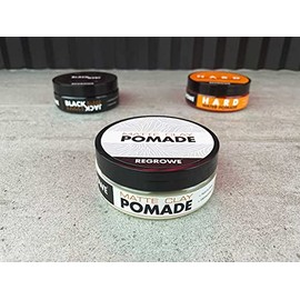 Regrowe Matte Clay Pomade | Arcilla Mate para Cabello | Pomada Mate | Retrabajable, da volumen, con Karité