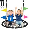 Zoshine Spider Web Outdoor Saucer Net Round Swing with Steel