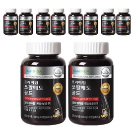 Nutri-D-Day Premium Saw Palmetto Gold, 90 tablets, 49.5g, 10 units / 뉴트리디데이 프리미엄 쏘팔메토 골드, 90정, 49.5g, 10개