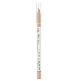 MUJI 02546229 Eyebrow Pencil Wooden Shaft Eyebrow Natural Brown