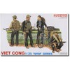 PLATZ DR3304 Dragon 1/35 Vietcon, Set of 4 Figures, Plastic