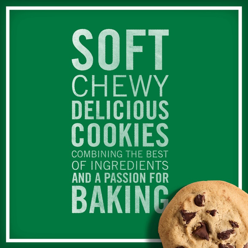 Tate's Bake Shop Soft Baked Cookies Variety Pack, Dark Chocolate