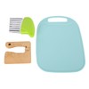 Kids Baking Knife Set Paring Knife Cutting Board Potato Chipper