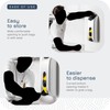 Manterio Plastic Bag Holder | Durable Plastic Wall Mount Kitchen