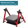 ELENKER All-Terrain Rollator Walker with 8” Non-Pneumatic Wheels, Sponge Padded