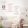 Benjia Magnetic Poster Rail, A4 Magnetic Poster Frame, Wooden Poster