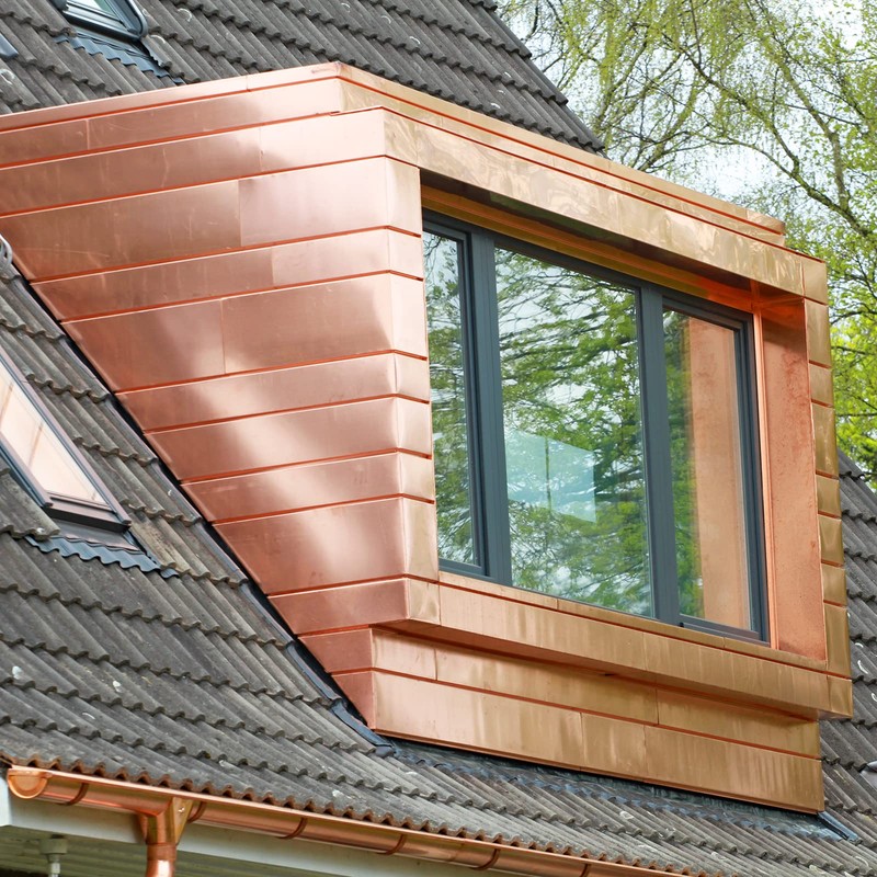 sourcing map Copper Sheet Roll, Metal Foil Plate 1000mm x