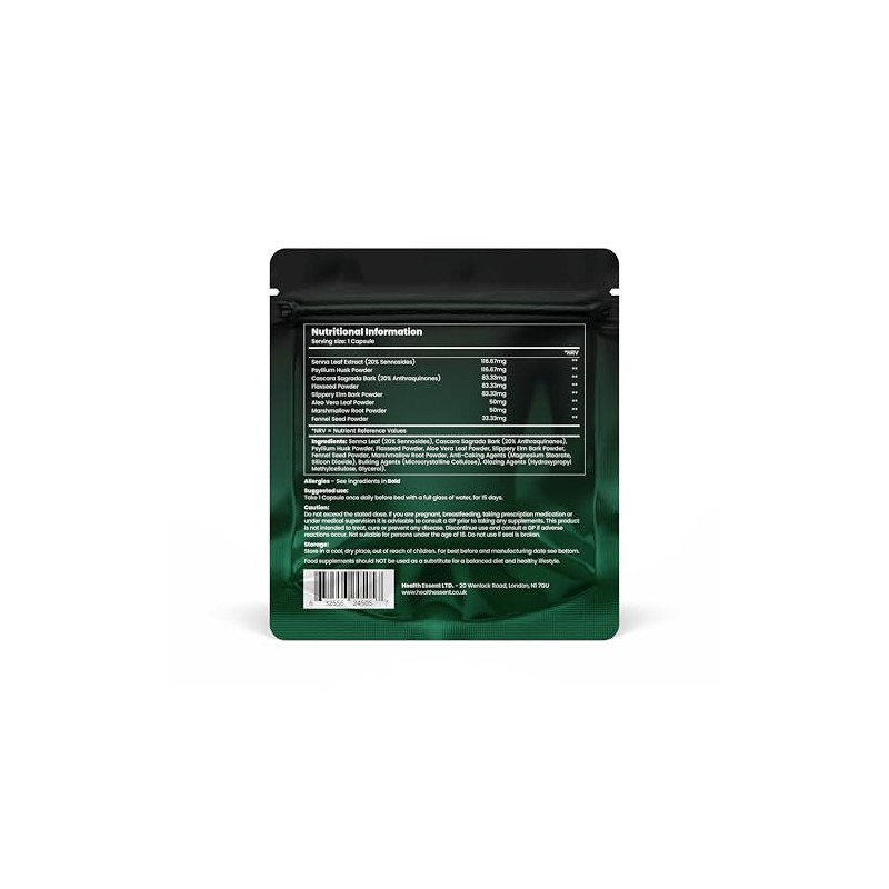 HealthEssent Total Digestive Cleanse, Fibre & Botanical Blend for Digestive