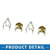 A ABSOPRO Pack of 25 Car Retaining Clips Replacement Metal