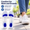 Silicone Gel Insoles for Flat Feet – Shock-Absorbing Arch Support