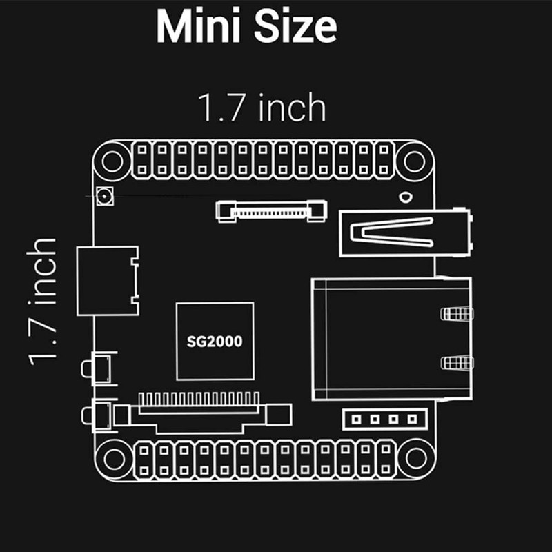 Snblzhef Milk-V Duo S Development Board C906 RISC-V ARM Support