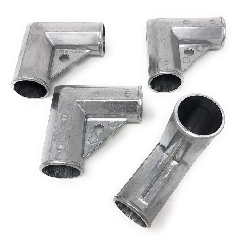 FENCESMART4U (4 Count) Aluminum Gate Corner 1-3/8" X 1-3/8"
