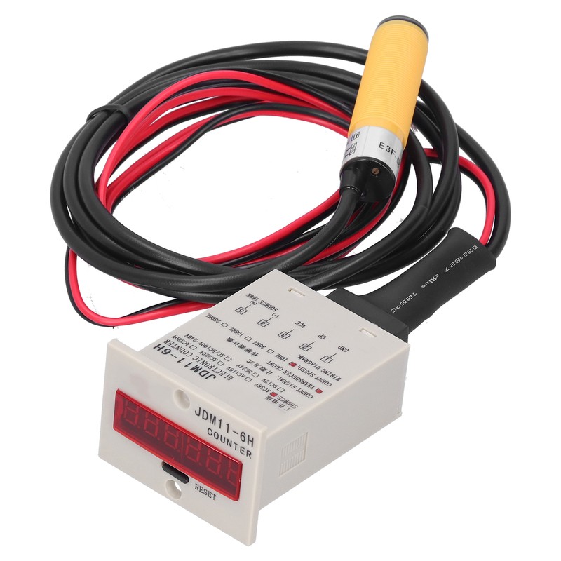 BERM Digital Display Counter Electronic Industrial Sensor Automatic Induction BEM‑6H‑30E4‑CTAC36V