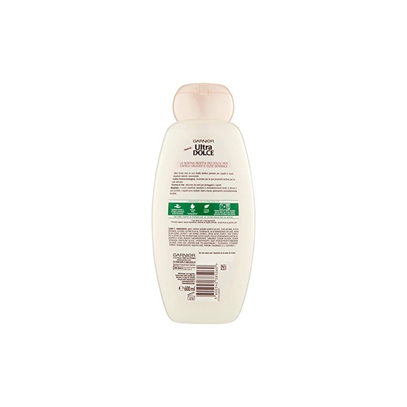 Garnier Ultra Dolce Oat Shampoo for Gentle Hair and Skin