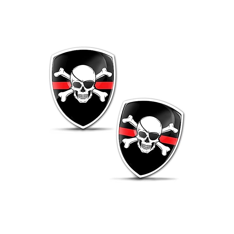 SkinoEu Car Flag Sticker Moto 3D Gel Emblem Domed Badge