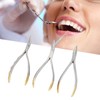 3pcs Dental Residual Teeth Fragments Extraction Pliers Stainless Steel Residual