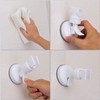 Suction Cup Shower Head Holder Handheld Shower head Bracket Adjustable