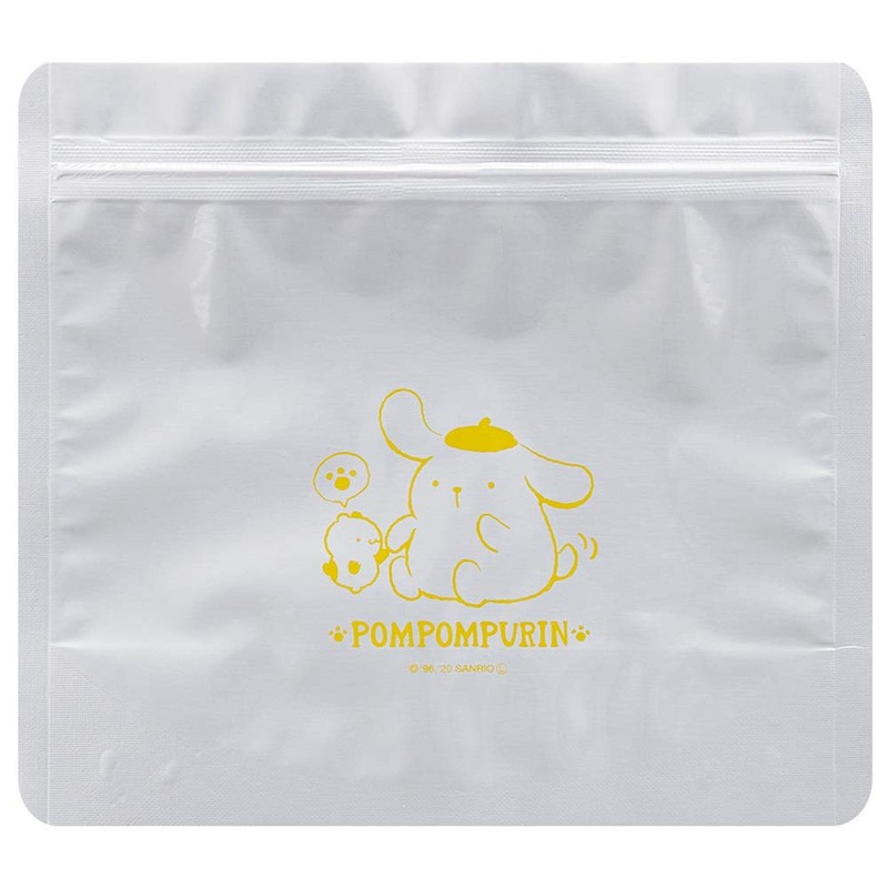 Skater CAF1 Sanrio Aluminum Zipper Storage Bag with Zipper