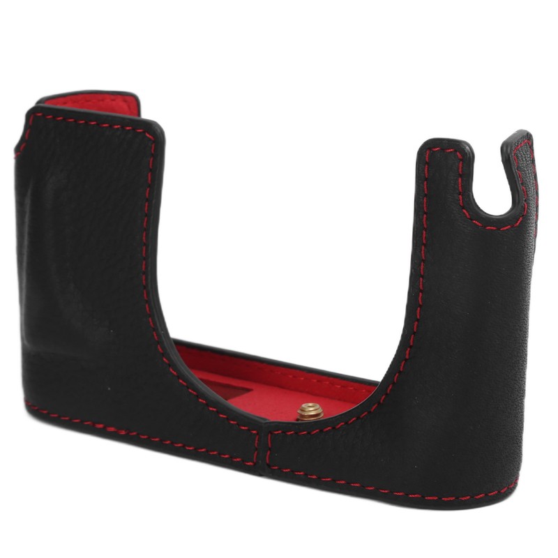 Leather Camera Half Case for Leica Q Half Body Protection