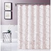 Dainty Home Bathroom 3D Stella Floral Chenille Linen Look Bath