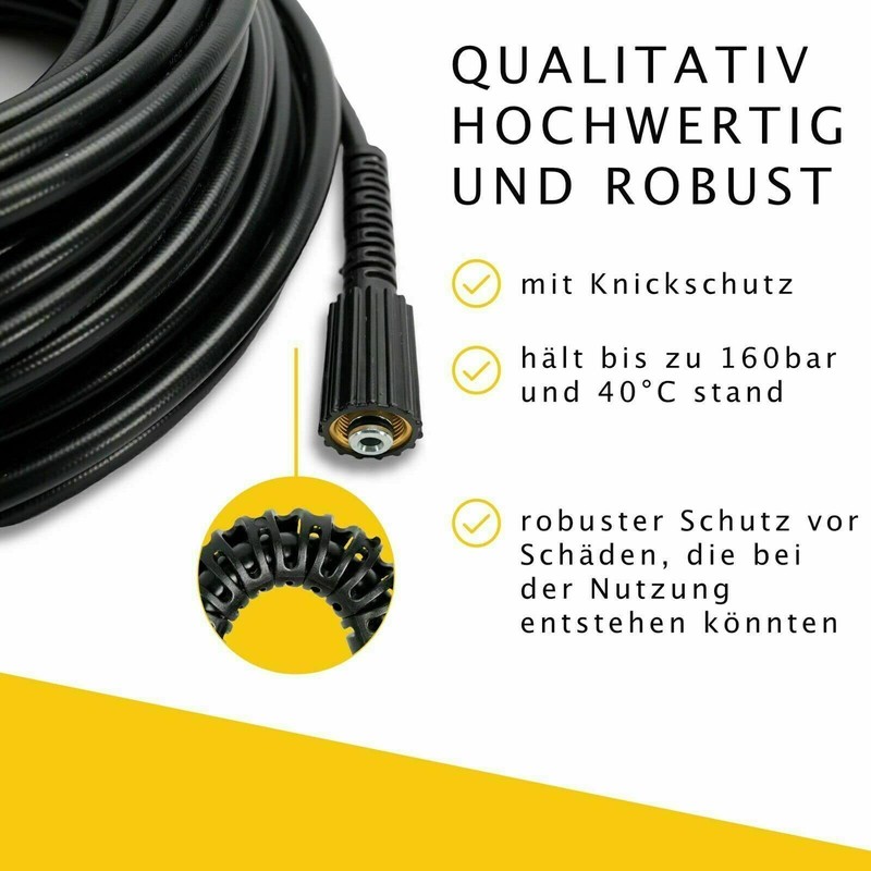 M&M Smartek Duct Rat Pipe Cleaning Hose 20 m for