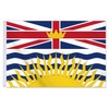 24x36 Inch British Colombia Canada Flag,2x3 FT Canadian Province BC
