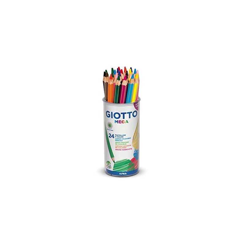 Giotto Mega Thick Core Colouring Pencils Set
