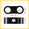 REPAIROCK 3pcs AN4 Car Hose Separator Clamp Fuel Line Connector