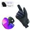 JAUNTY Guantes de Moto de Verano, Guantes de Cuero para