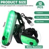 Treela 12 Pieces Battery Boat Navigation Lights Battery Powered Kayak