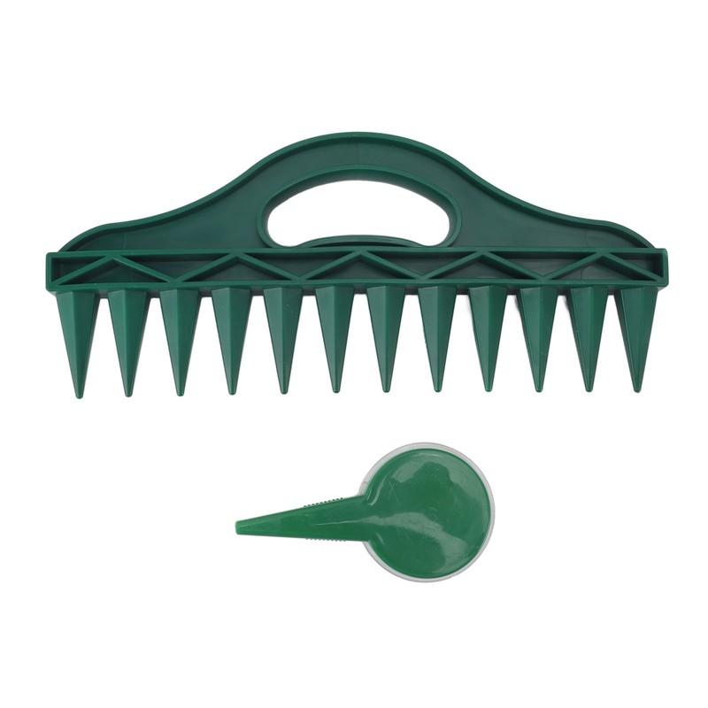 12 Holes Soil Digger Planter Increase Efficiency Garden Sowing Spacer